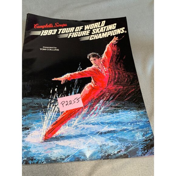 1993 Tour of World Figure Skating Champions Souvenir Book Program Campbells Soup - Picture 7 of 7